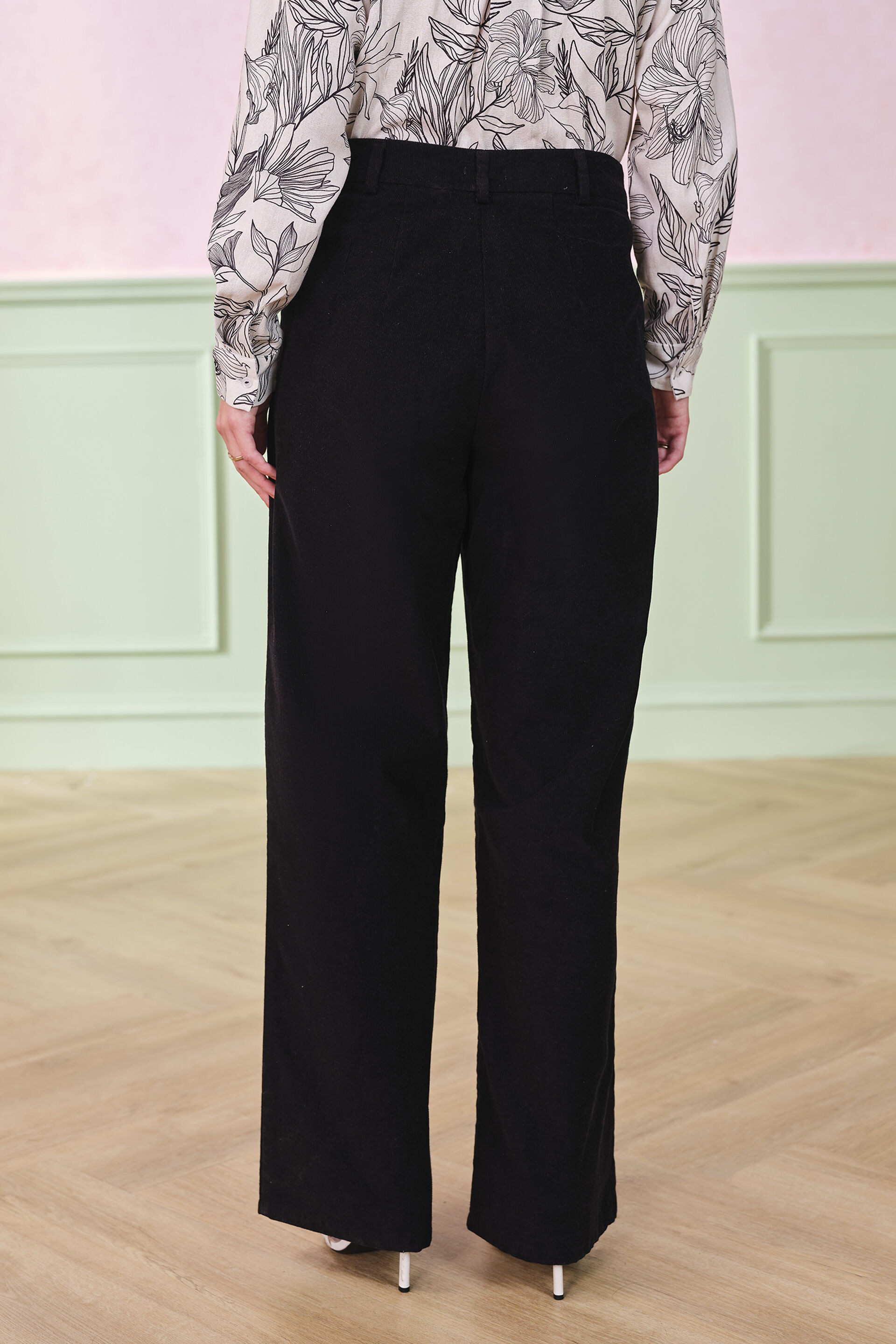 Midnight Tread Corduroy Pants, Black, image 5